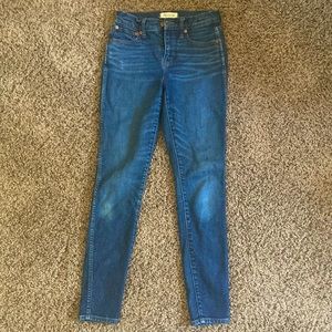 Madewell 9” High-Rise Skinny Jeans